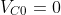 V_{C0}=0
